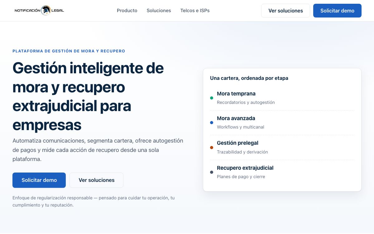 Notificación Legal